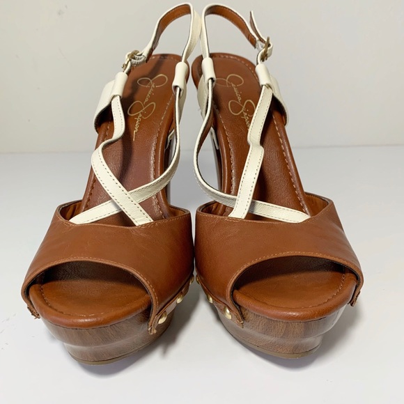 Jessica Simpson Laisha Strappy Platform Heels - Picture 5 of 7